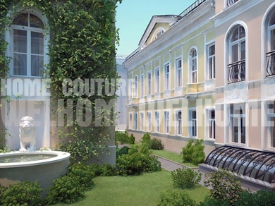Знаменский М. пер.: 3-х этажный особняк 2000 кв.м в районе Остоженки