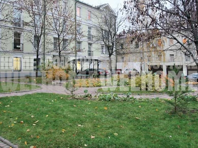 Петровский пер.: трехсторонняя квартира 154 кв.м с отделкой в классическом стиле