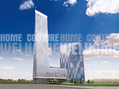 Дом на Мосфильмовской: видовая квартира 101 кв.м в новом ЖК класса de Luxe