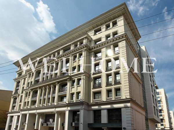 Дом на Покровском бульваре класса de luxe: пентхаус 968 кв.м под отделку с двумя террасами и эксплуатируемой кровлей