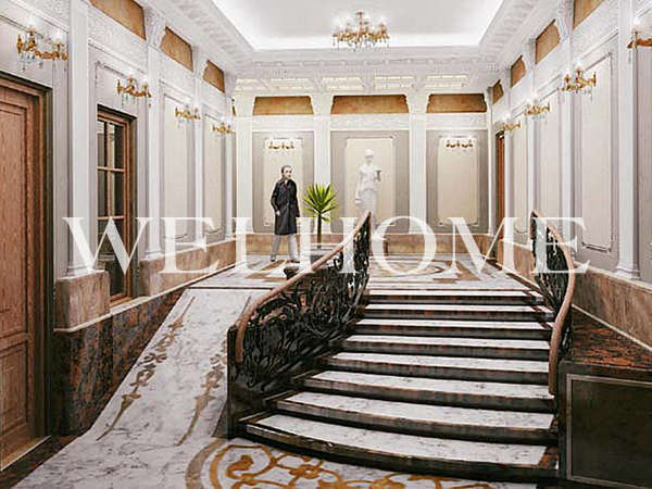 Ostozhenka Park Palace: квартира 82 кв.м в элитном жилом комплексе на Пречистенской набережной по суперцене!