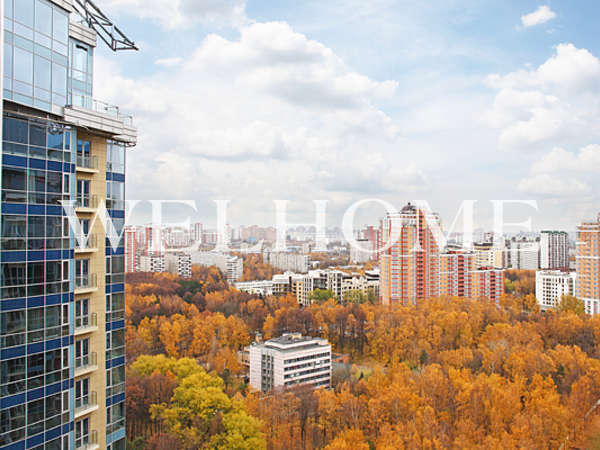 Кутузовская Ривьера: квартира-студия 80 кв.м с дизайнерским ремонтом в элитном комплексе на Западе Москвы 