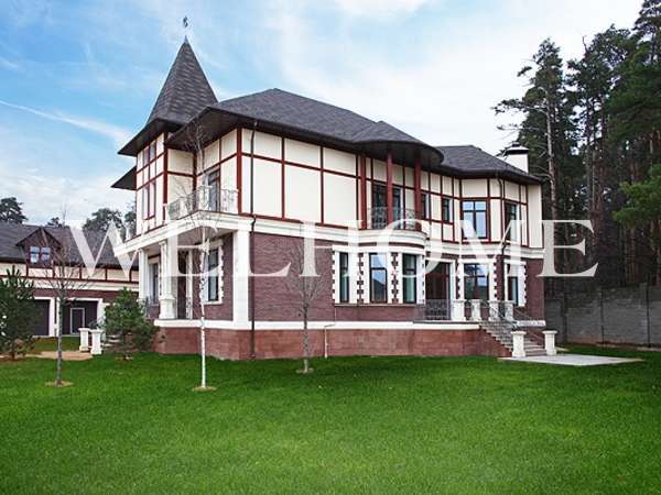Усово: особняк 945 кв.м на участке 30 соток в охраняемом поселке
