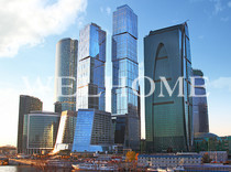 Город Столиц: апартаменты 107 кв.м без отделки с видом на Москву-реку в башне Санкт-Петербург